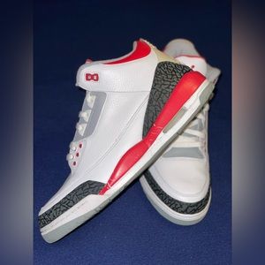 Nike Air Jordan 3 Retro Fire Red 2007 Size 13
